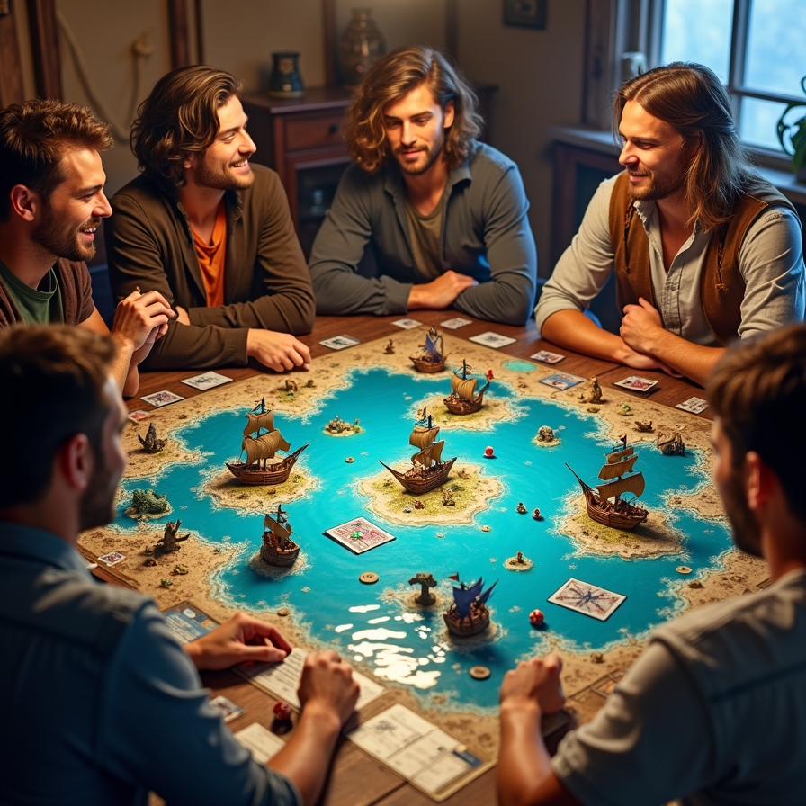 Joueurs naviguant dans Voiles d’Infini